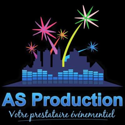 Logo as production detaille fond noir